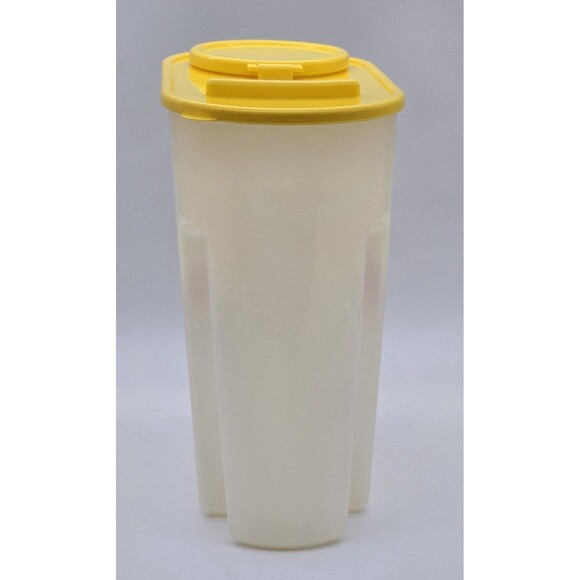 Kelloggs Cereal Storage Container Yellow Vintage 1996 Advertising Fresh Keeper - Picture 4 of 11